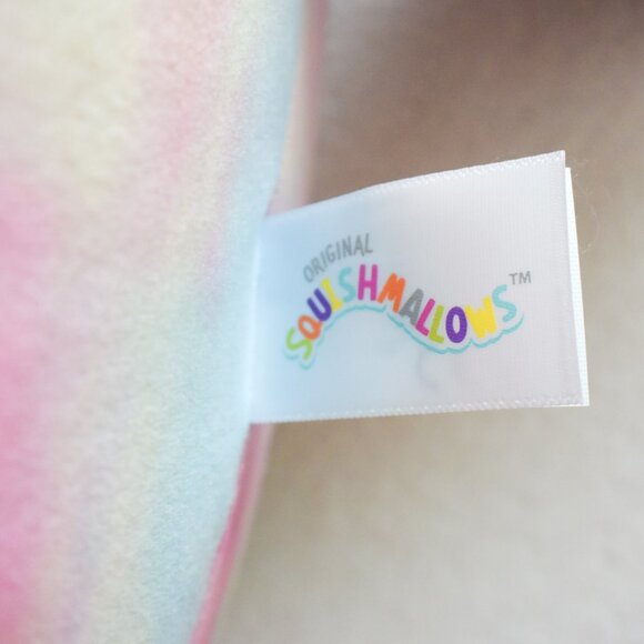 *Squishmallows* HUGE! 2021 - 24" - Rainbow Tie-Dye Platypus "Brindall" - Picture 9 of 11